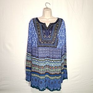 Dressbarn | Boho Tunic Size 3X NWT